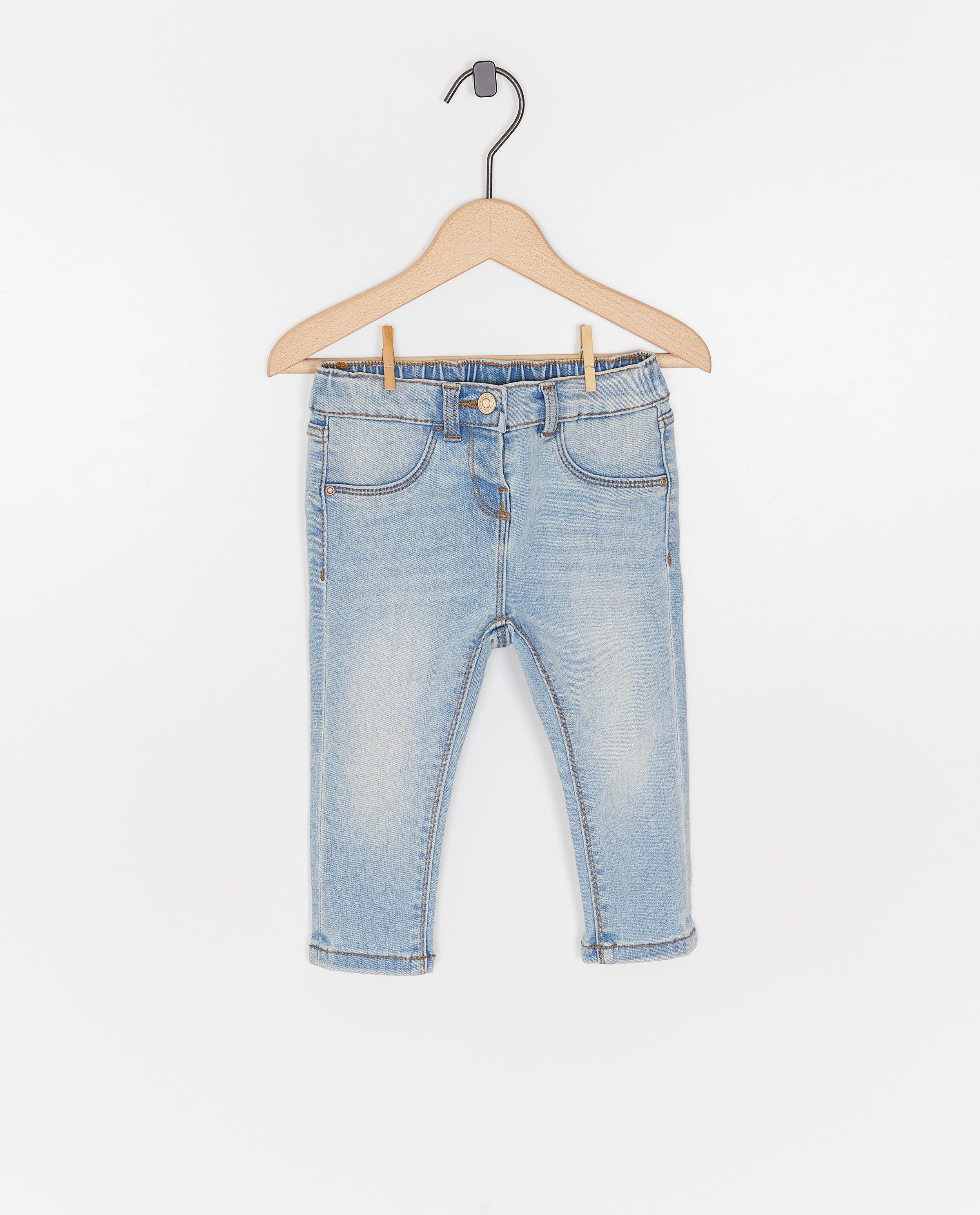 Cuddles and Smiles Ljusblå jeans, skinny fit ljusblå