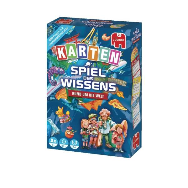 Spiel des Wissens: Rund um die Welt Kartenspiel