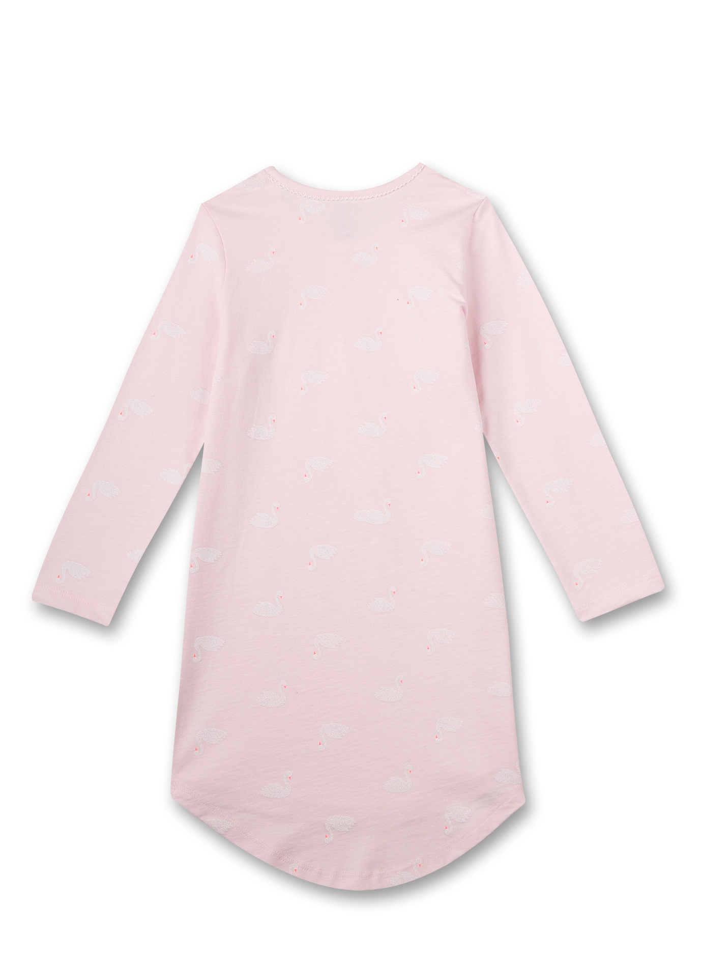 Mädchen-Nachthemd Rosa Schwan