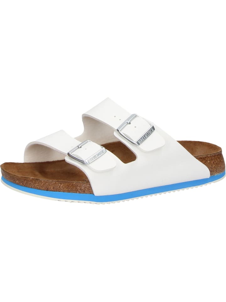 Birkenstock Sandalen Arizona SL normale Weite in weiß/blau günstig kaufen