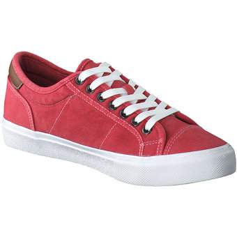 s.Oliver Leinen Sneaker in rot