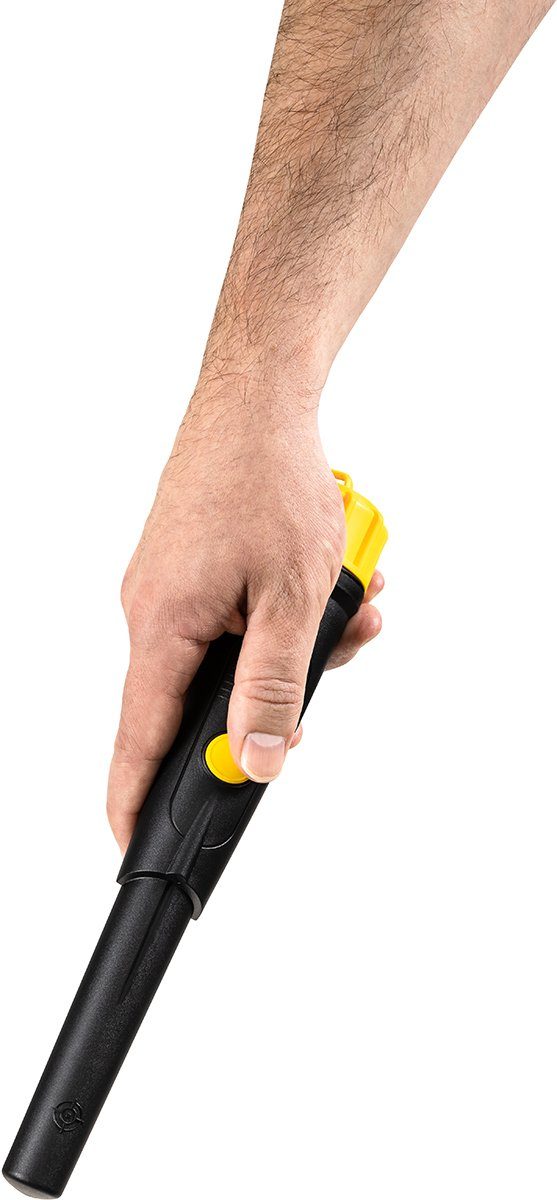 Craftfull Metalldetektor 360° Metallsuchgerät Pinpointer XPoser Mini inkl. Transporttasche, mit Gürtel-Holster, Sondeln bis 11 cm Tiefe, 3 Modi, LED-Lampe