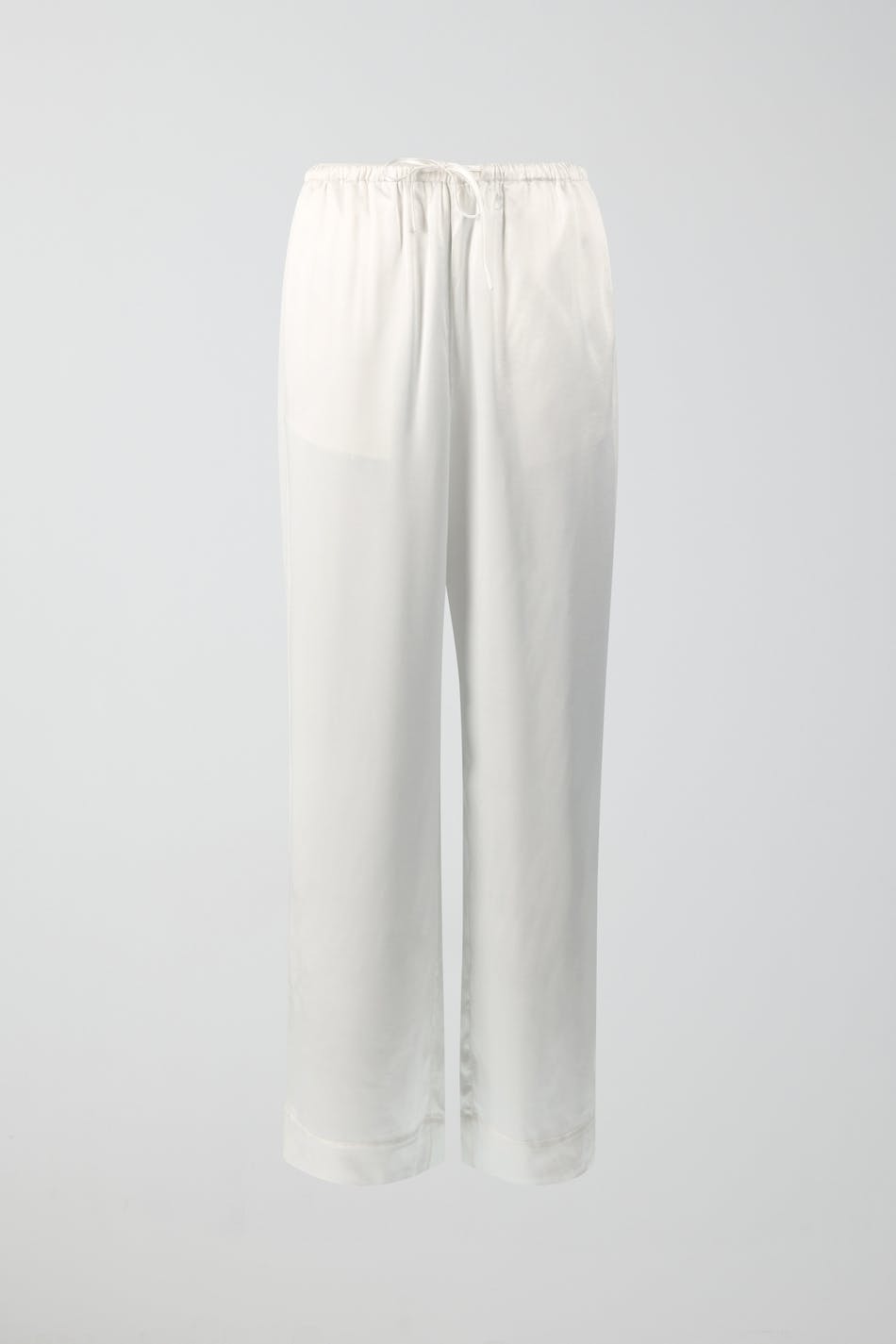 Satin trousers