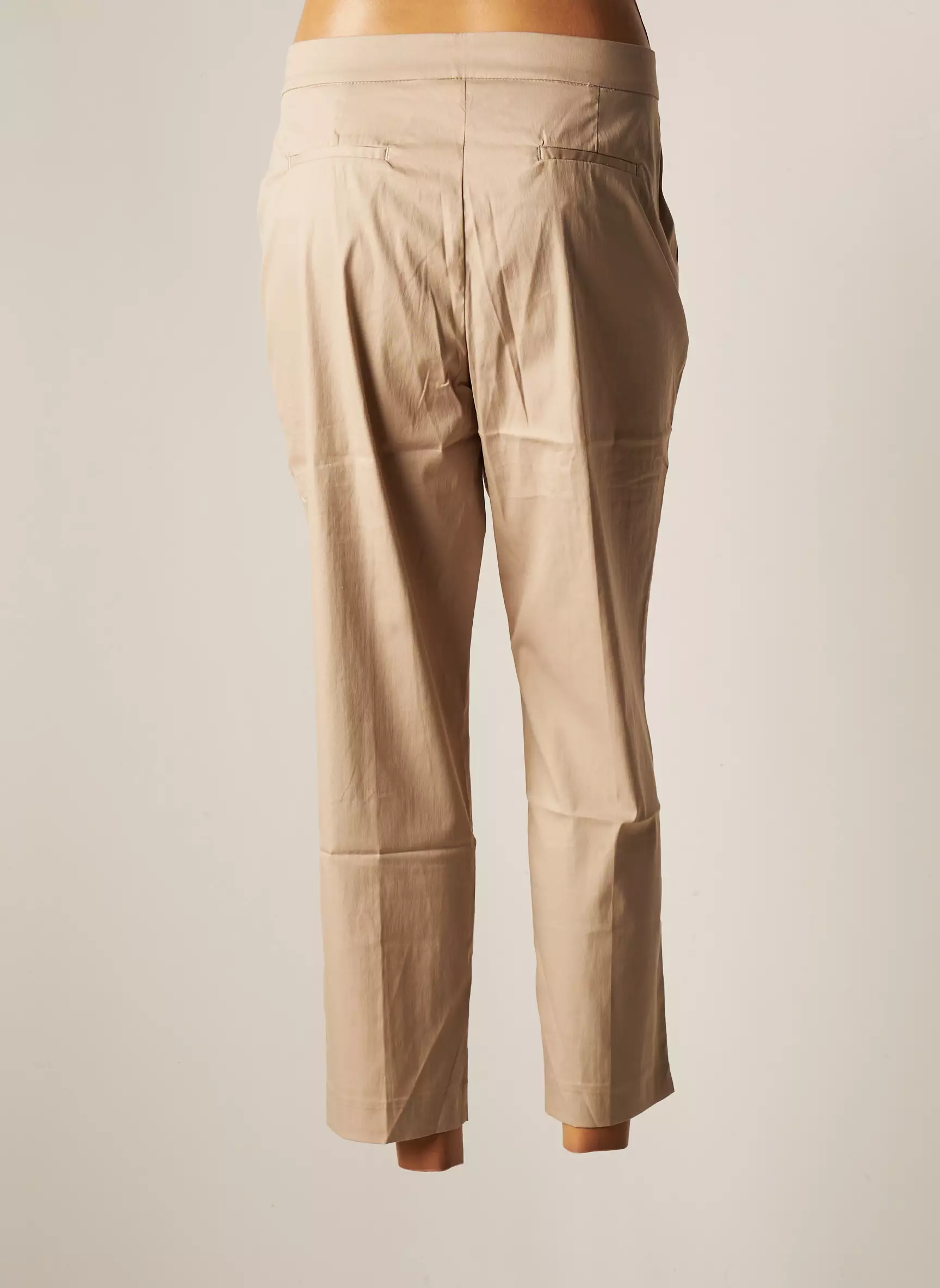Ninati Pantalon7 8 Femme couleur beige