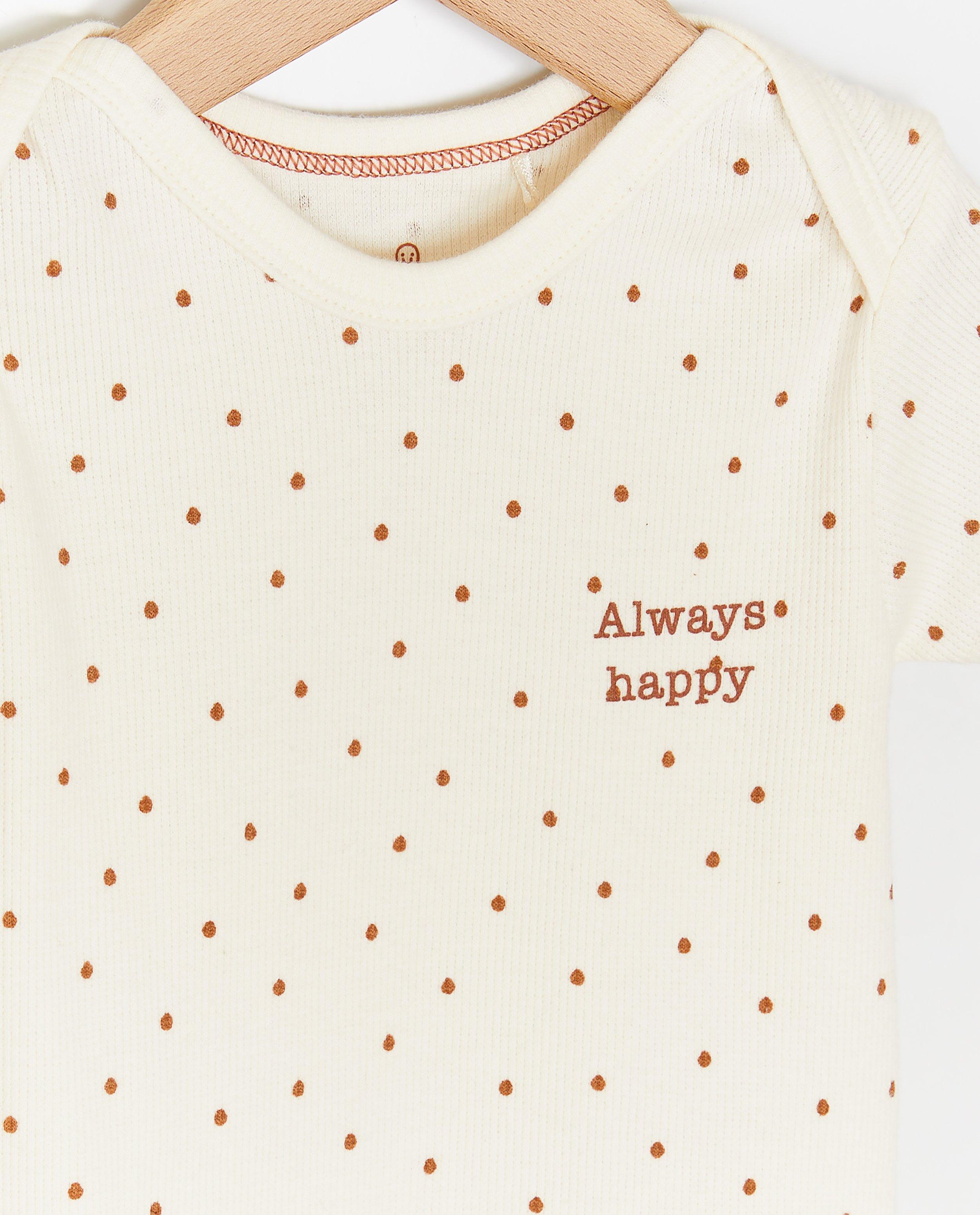 Cuddles and Smiles Romper med kuvertficka