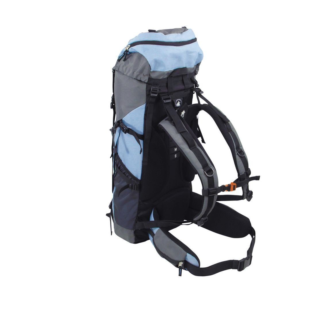 10T Trekkingrucksack 10T Tate 60 - Touren-, Trekking-Rucksack 60 Liter, Funktions-Staufächer, Regenschutz, 1650g