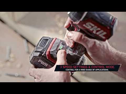SKIL SD1E3265JA Slagmoersleutel 3/8â 20V Compact brushless 250Nm excl. accuâs en lader in koffer