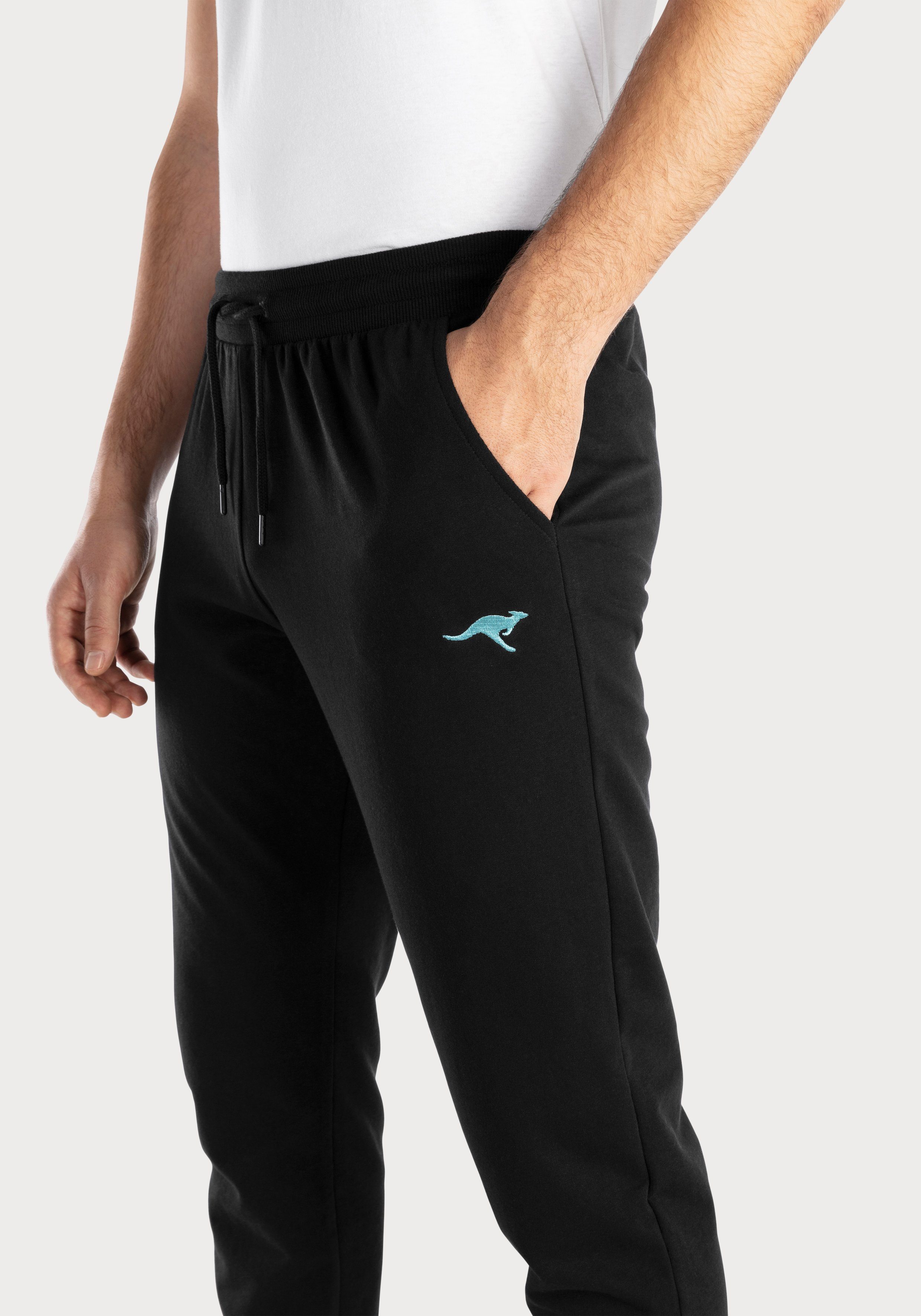 KangaROOS Sweathose mit kleiner Logostickerei