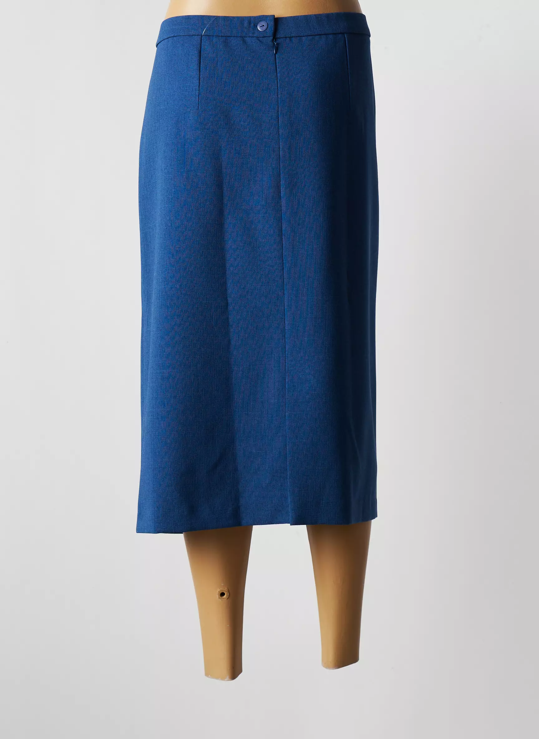 Gevana Jupes Mi Longues Femme couleur bleu