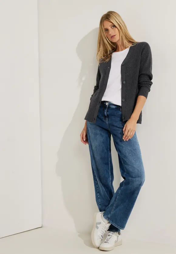 CECIL Strick Cardigan in Melange