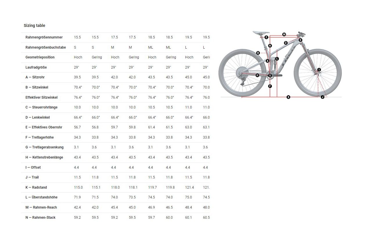 Trek Top Fuel 8 XT - 2022 - 29 Zoll - Fully