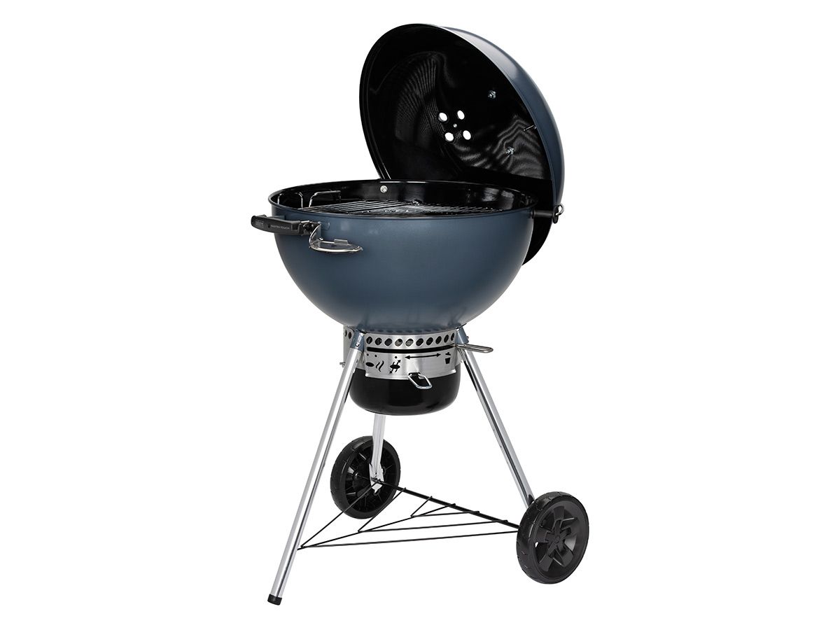Weber Master Touch C-5750 GBS slate blue Holzkohlegrill