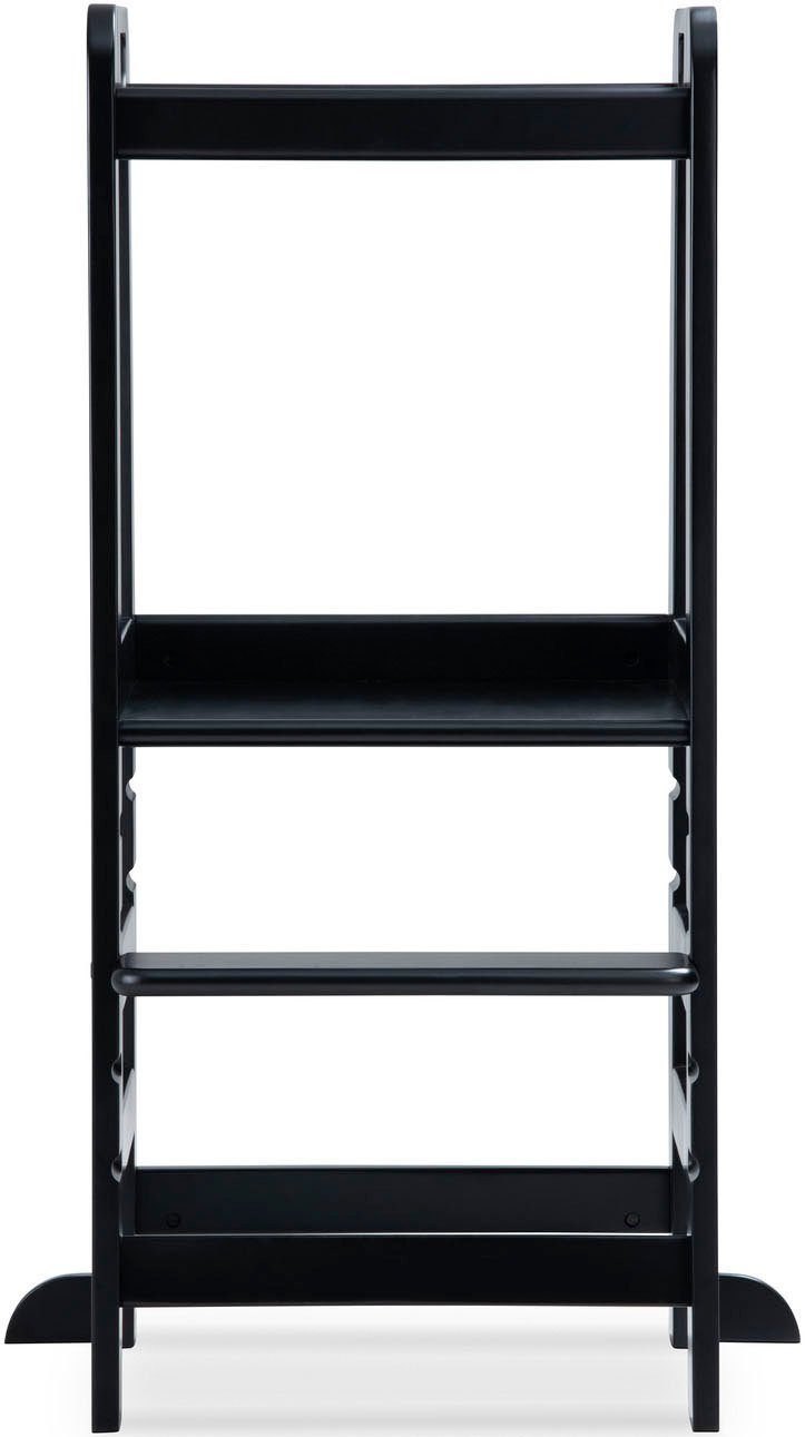 Hauck Stehhilfe Lernturm Learn N Explore, Black, FSC® - schützt Wald - weltweit