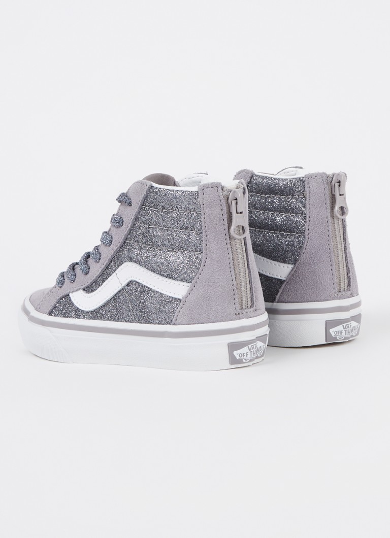 Teniși VANS Sk8-Hi cu sclipici