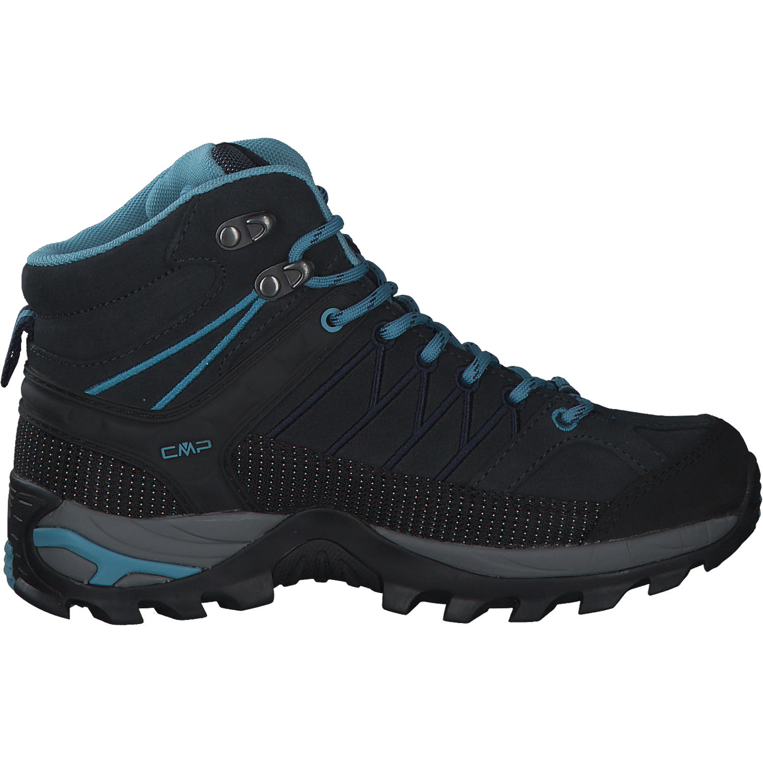 CMP Rigel Mid 3Q12946, Trekkingschuhe, Damen, B.BLUE-CLOROPHILLA