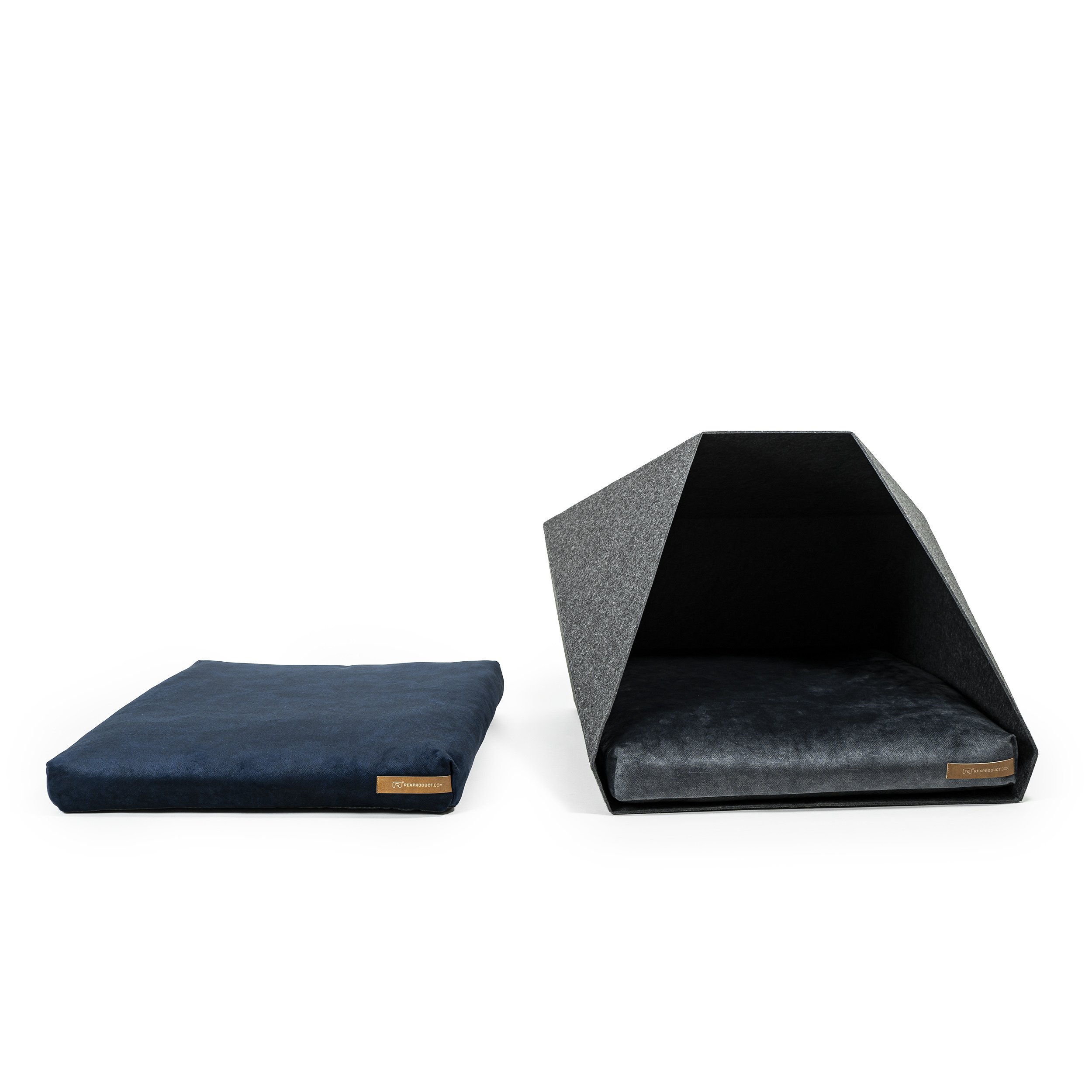Rexproduct Hundehöhlen Rexproduct Home PetPocket dunkelgrau navy