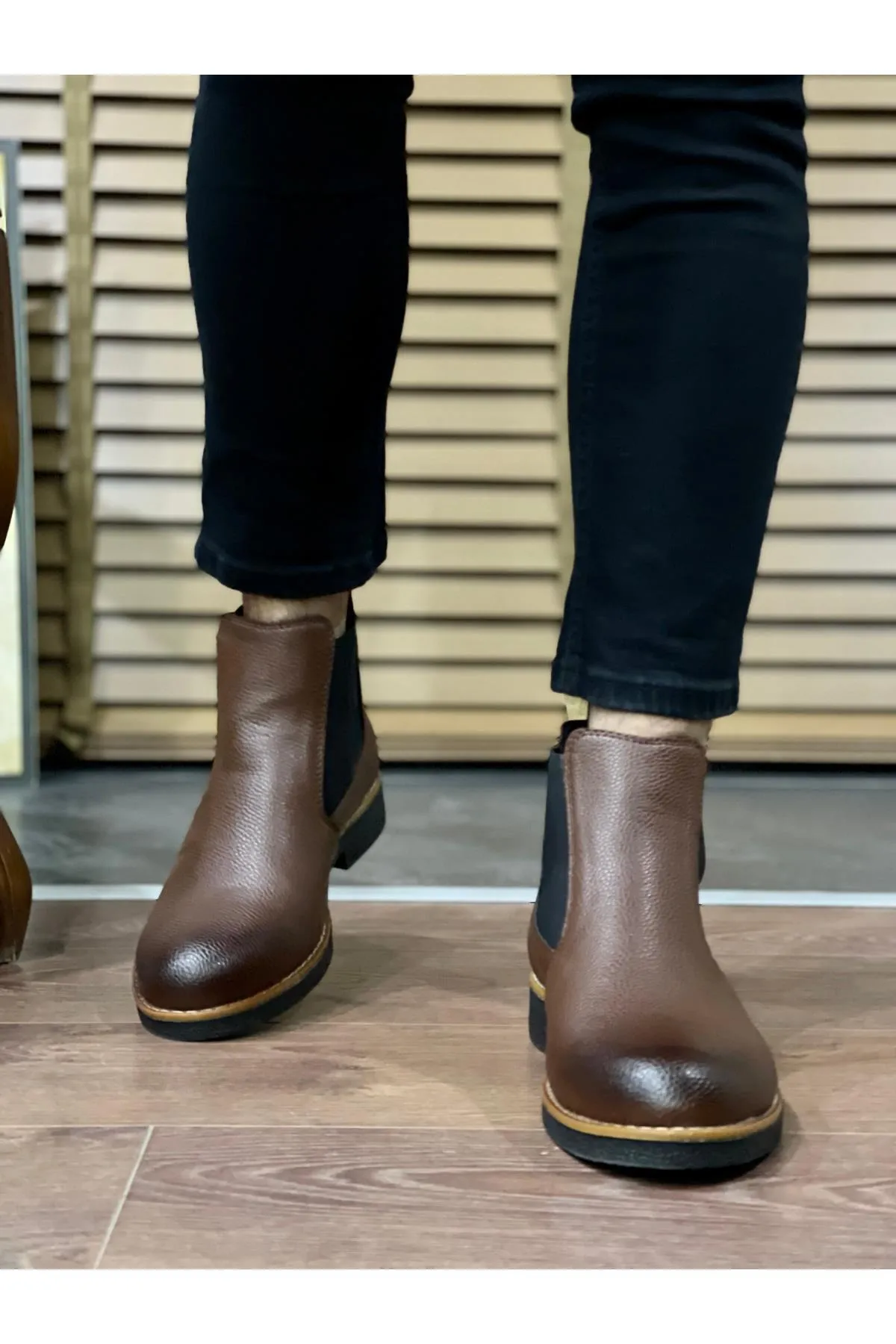 MUGGO  M201 Garantierte Unisex-Chelsea-Stiefel