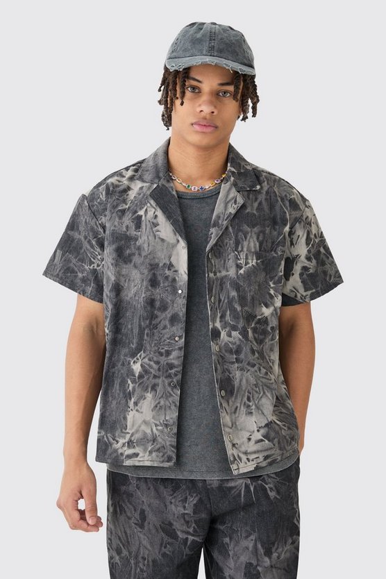Kastiges Denim-Hemd