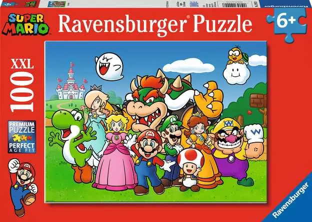 Kinderpuzzle ab 6 Jahren - Super Mario Fun - 100 Teile