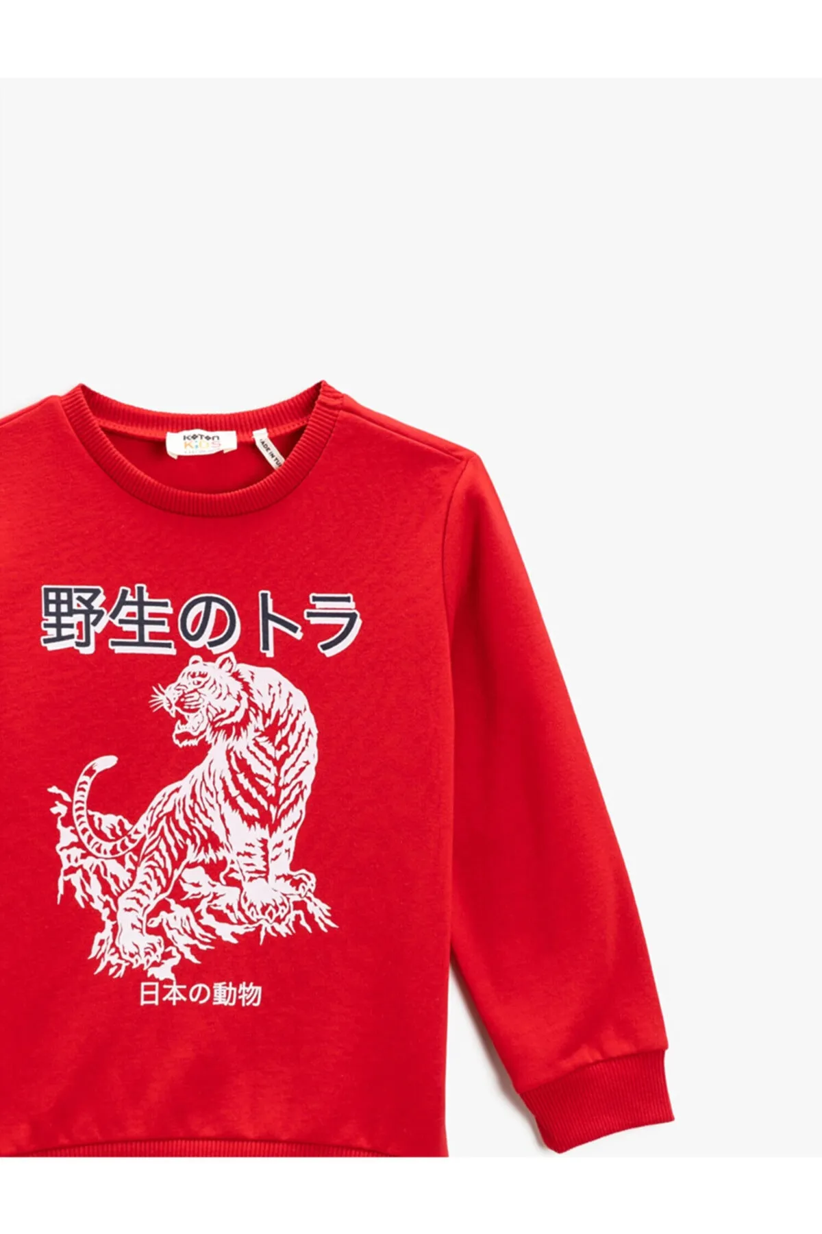 Koton  Sweatshirt - Rot - Regular Fit