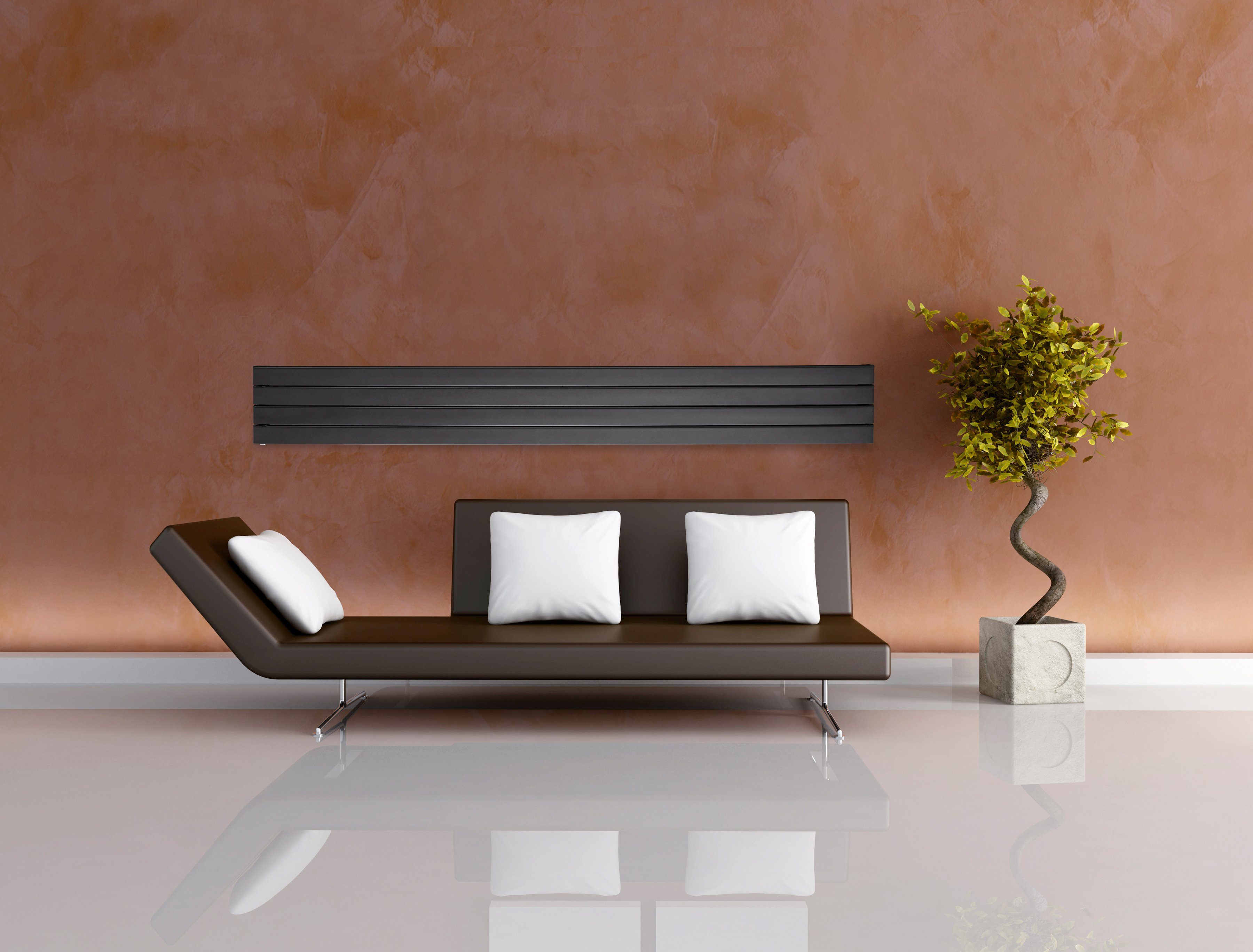 Sanotechnik Heizkörper Eisenstadt, Seitenanschluss, 1800x309mm