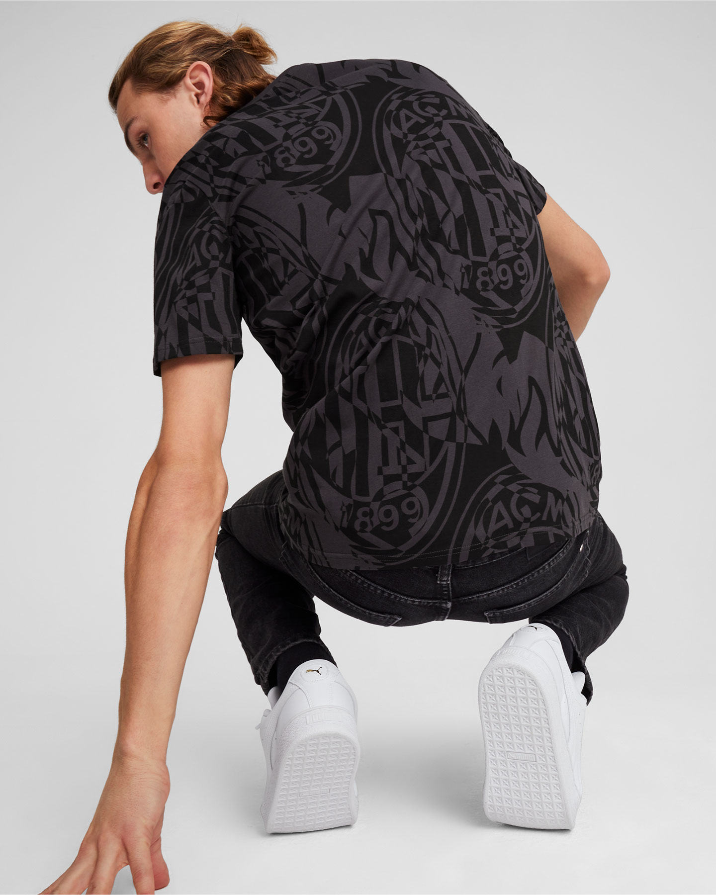 Oficiálne futbalové oblečenie Puma Milan Ftbl Culture Aop 24-25 M 777676-06