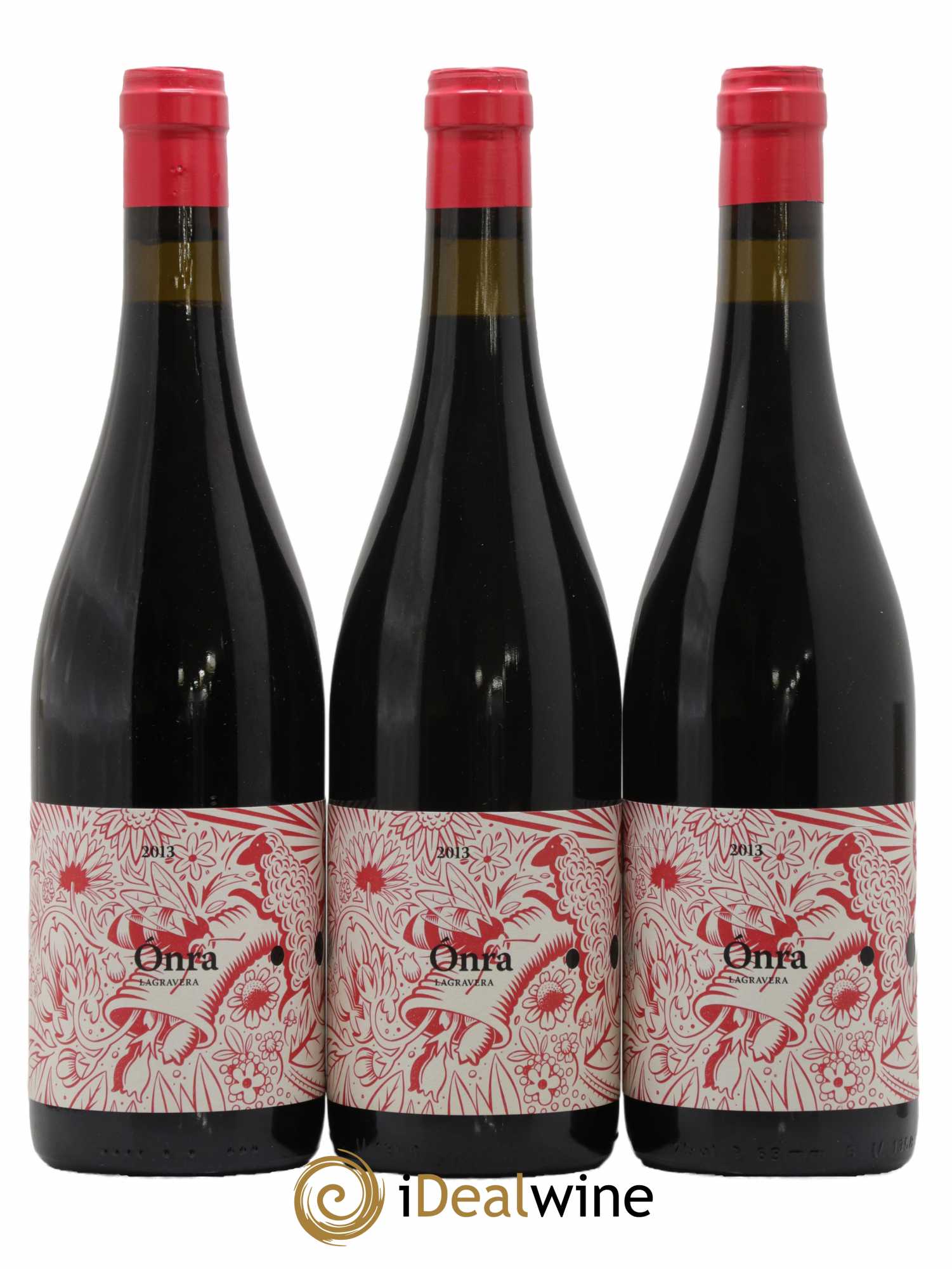 Espagne Costers de Segre Onra Lagravera 2013 - Lot de 3 Bouteilles