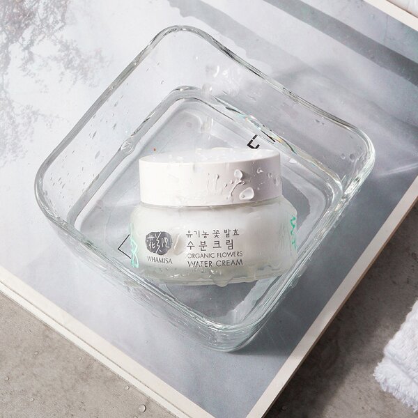 WHAMISA Organic Flowers Water Cream Gesichtscreme