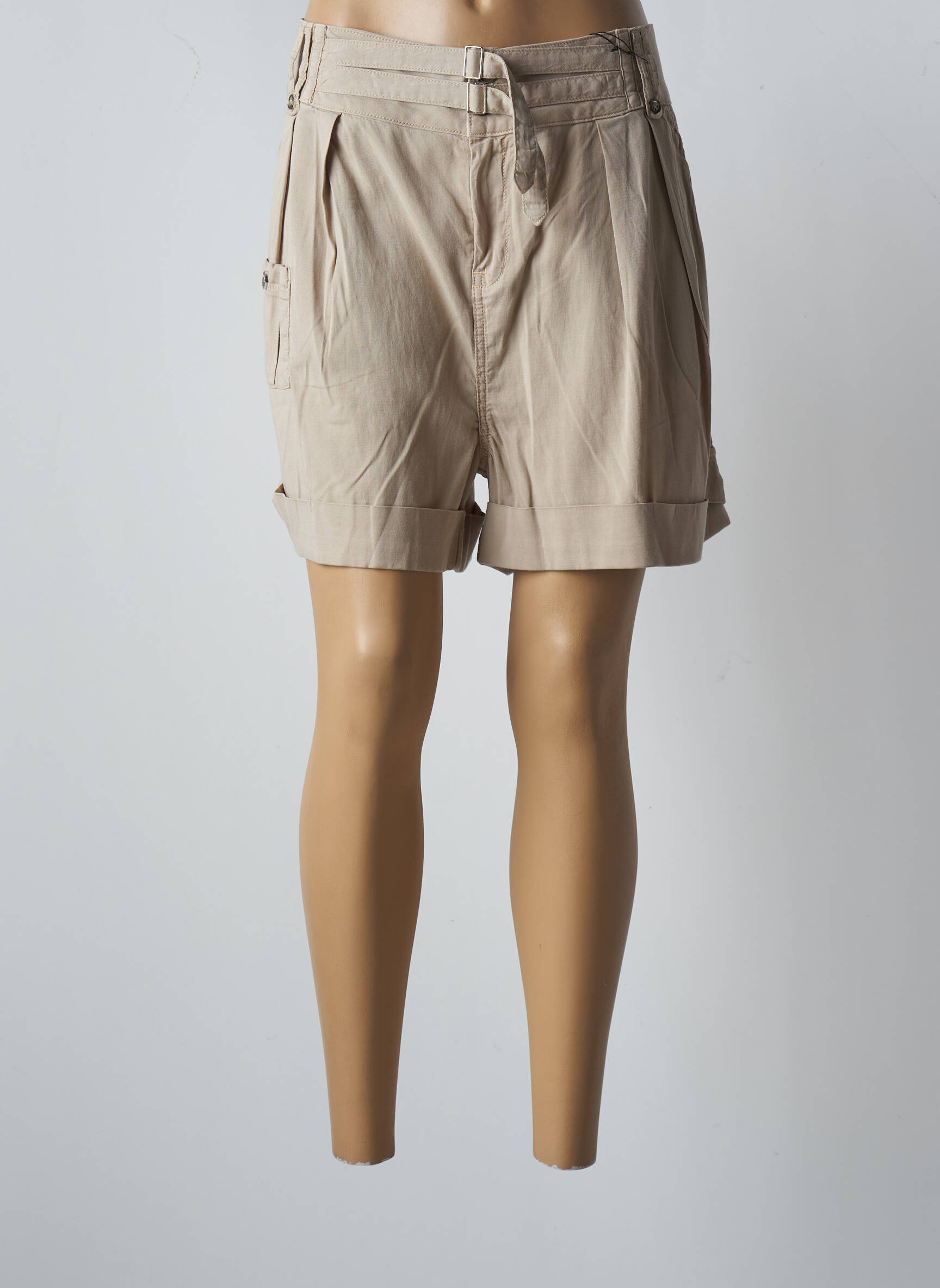 Eva Kayan Shorts 1 Femme couleur gris