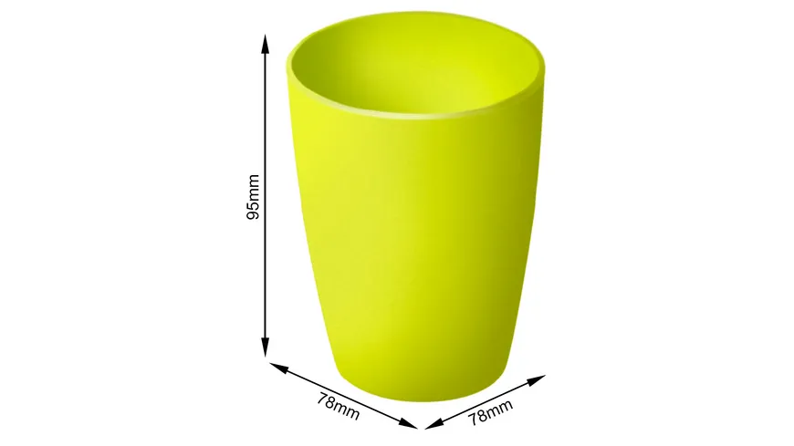 rotho Trinkbecher CARUBA 0,25l lime
