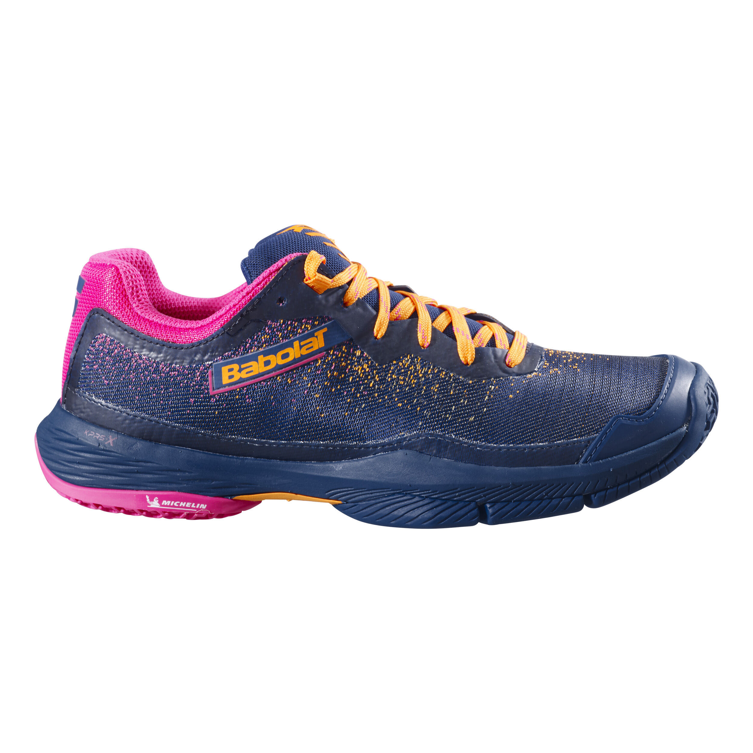 Jet Ritma Padelschuh Damen - Dunkelblau, Pink