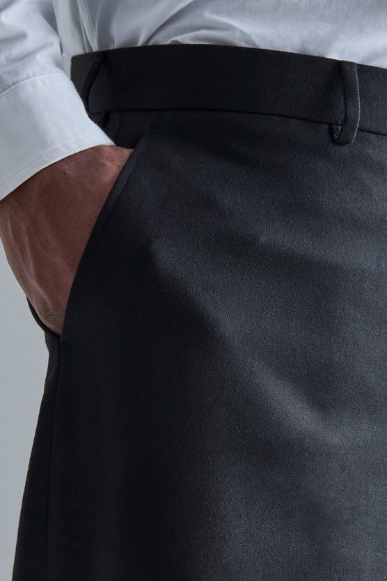 Plus gerade Hose mit Seitenstreifen