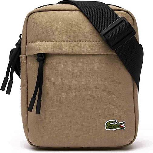 Lacoste Umhängetasche NEOCROC CANVAS VERTICAL ZIP CROSSBODY BAG