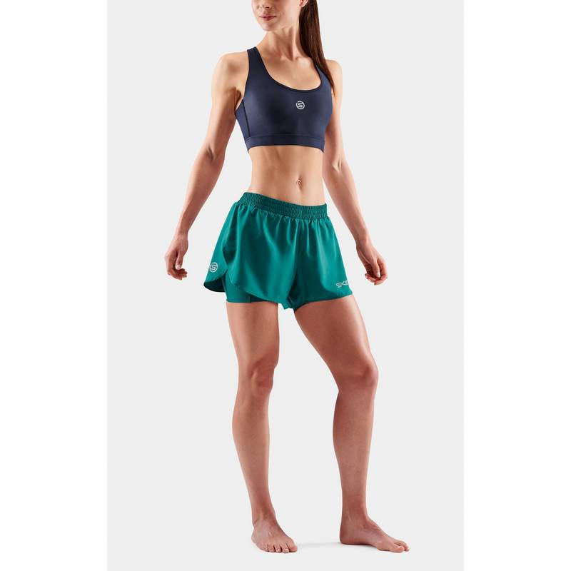 Skins 2-in-1 Superpose Funktionsshorts Damen