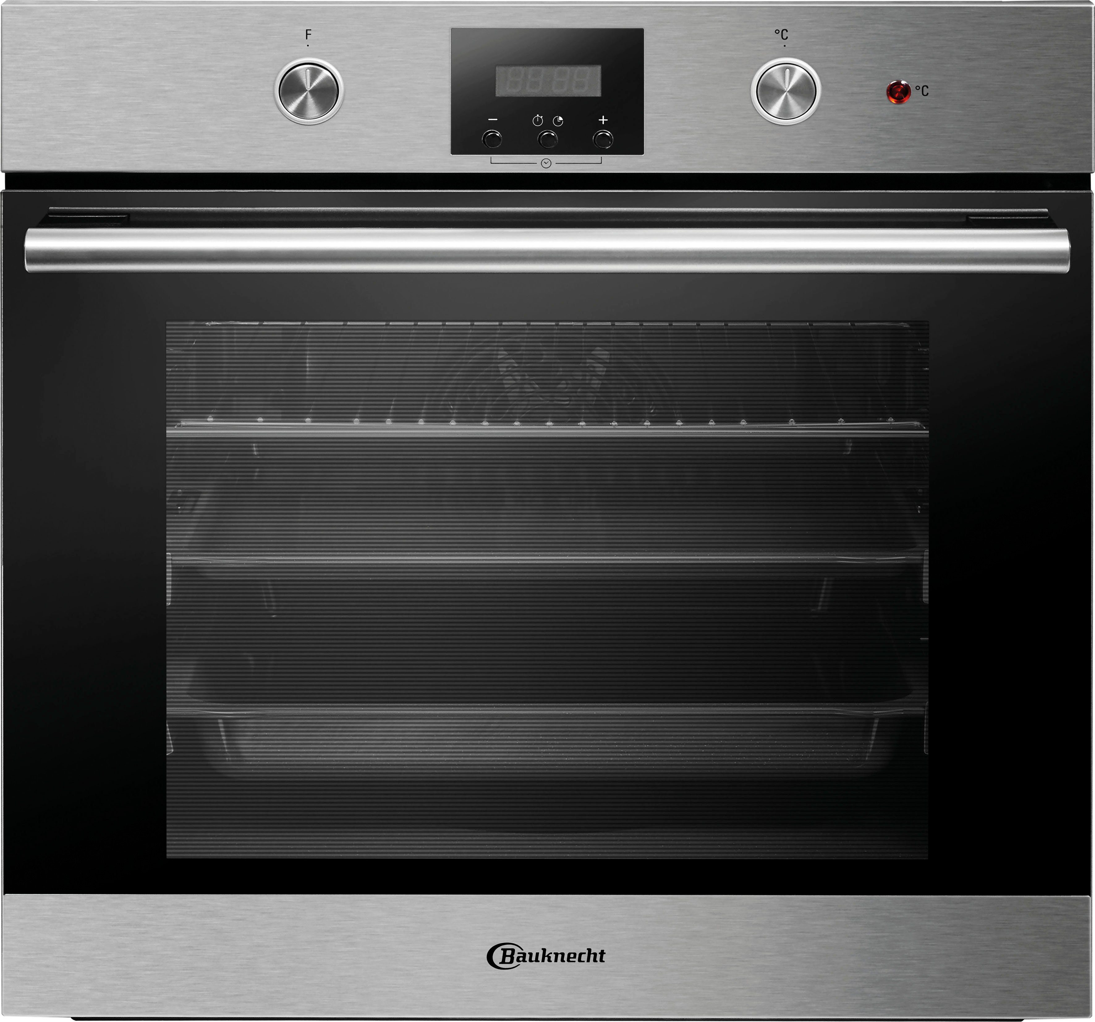 BAUKNECHT Einbaubackofen BAR2 KN5V2 IN, mit 2-fach-Teleskopauszug