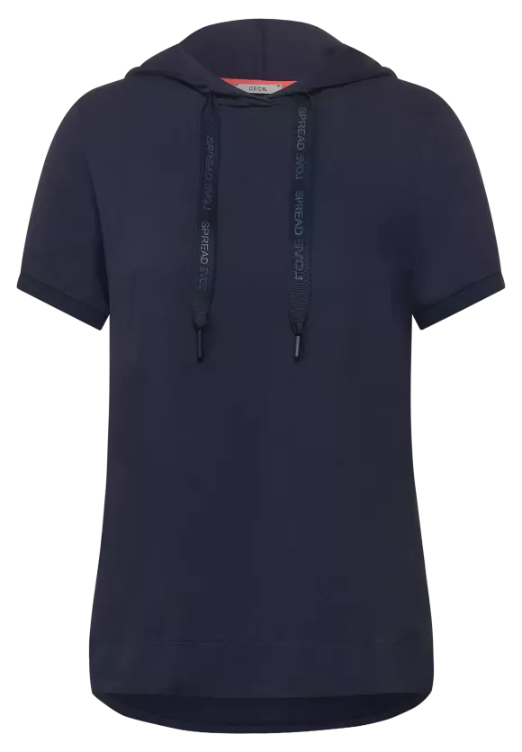 CECIL Blusenshirt mit Kapuze