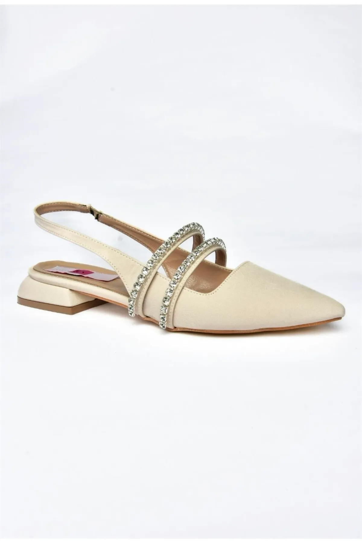 Fox Shoes  P820508004 Skin Fabric Stoned Damen-Ballerinas