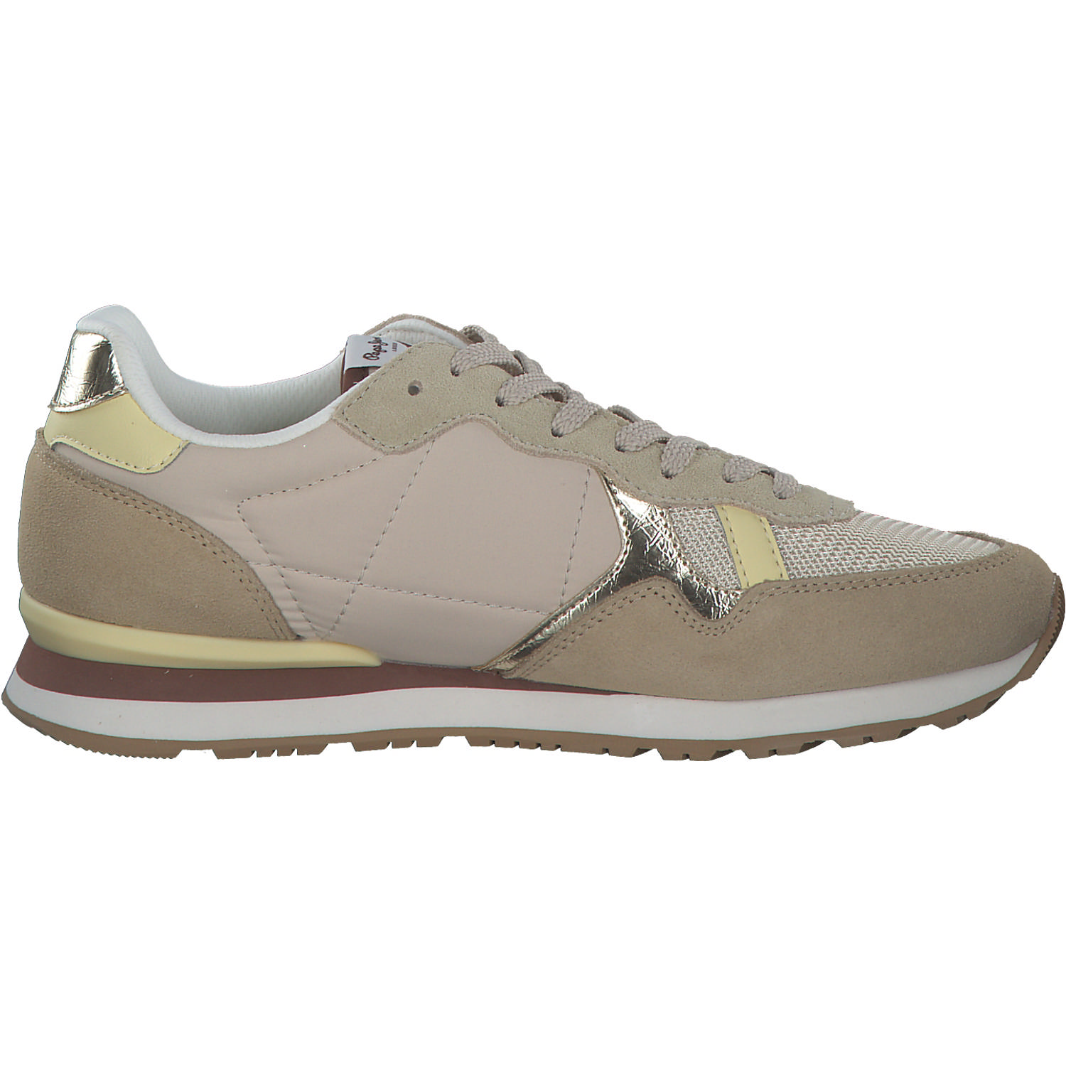 Pepe Jeans PLS31474, Schnürschuhe, Damen, off lage - beige