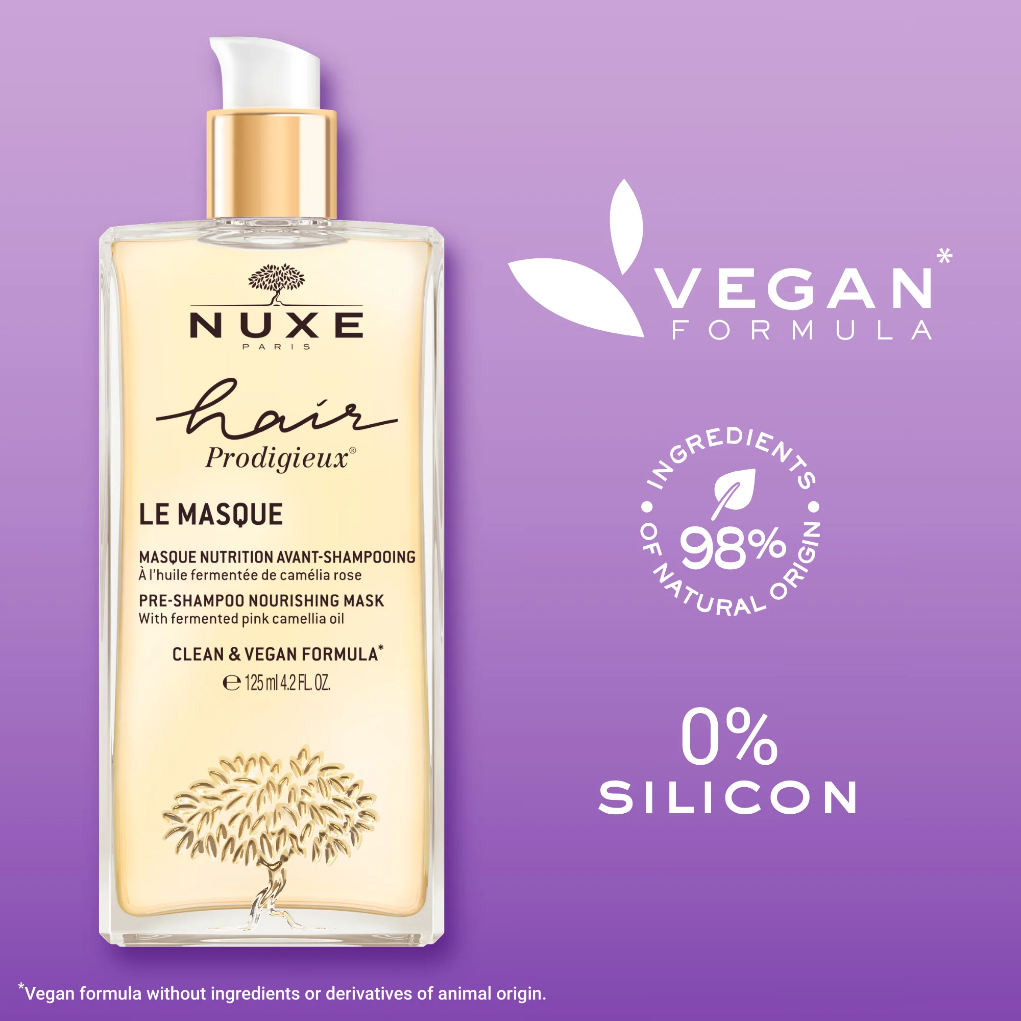 Хранљива маска за косу Hair Prodigieux пре шампонирања - пре шампонирања