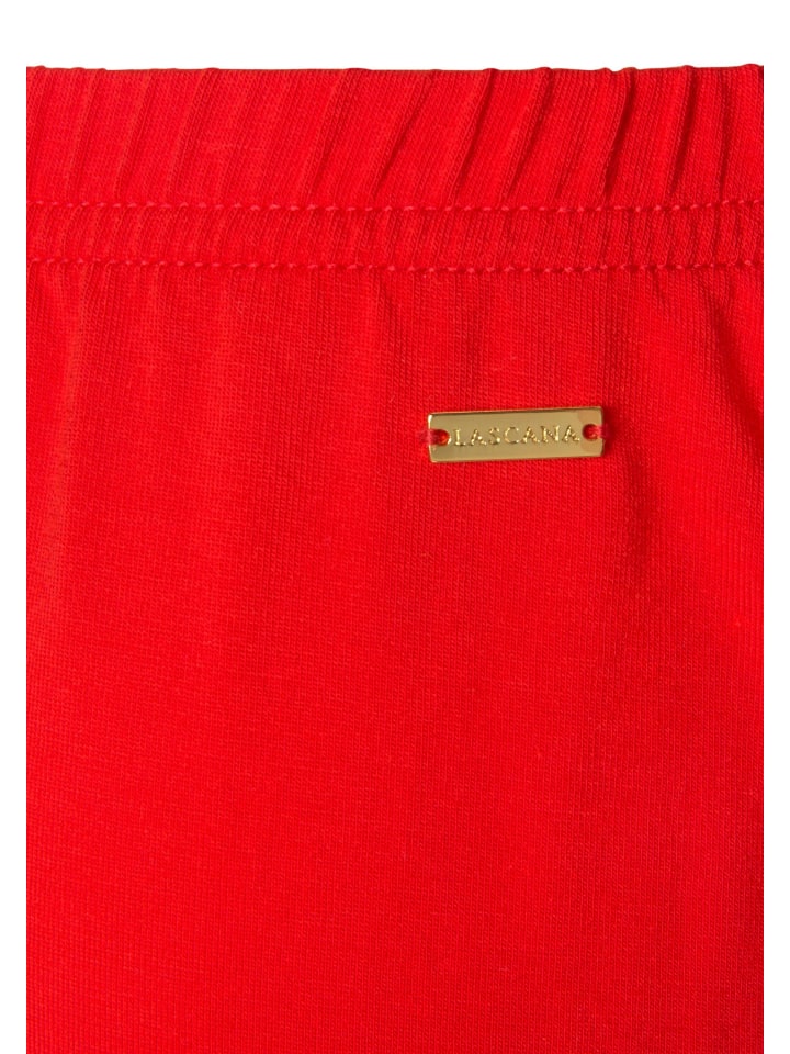 LASCANA Schlafshorts in feuerrot günstig kaufen