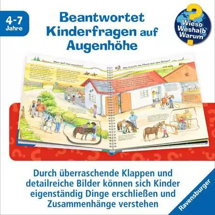 Ravensburger Wieso? Weshalb? Warum?, Band 73: Komm mit zum Reiten