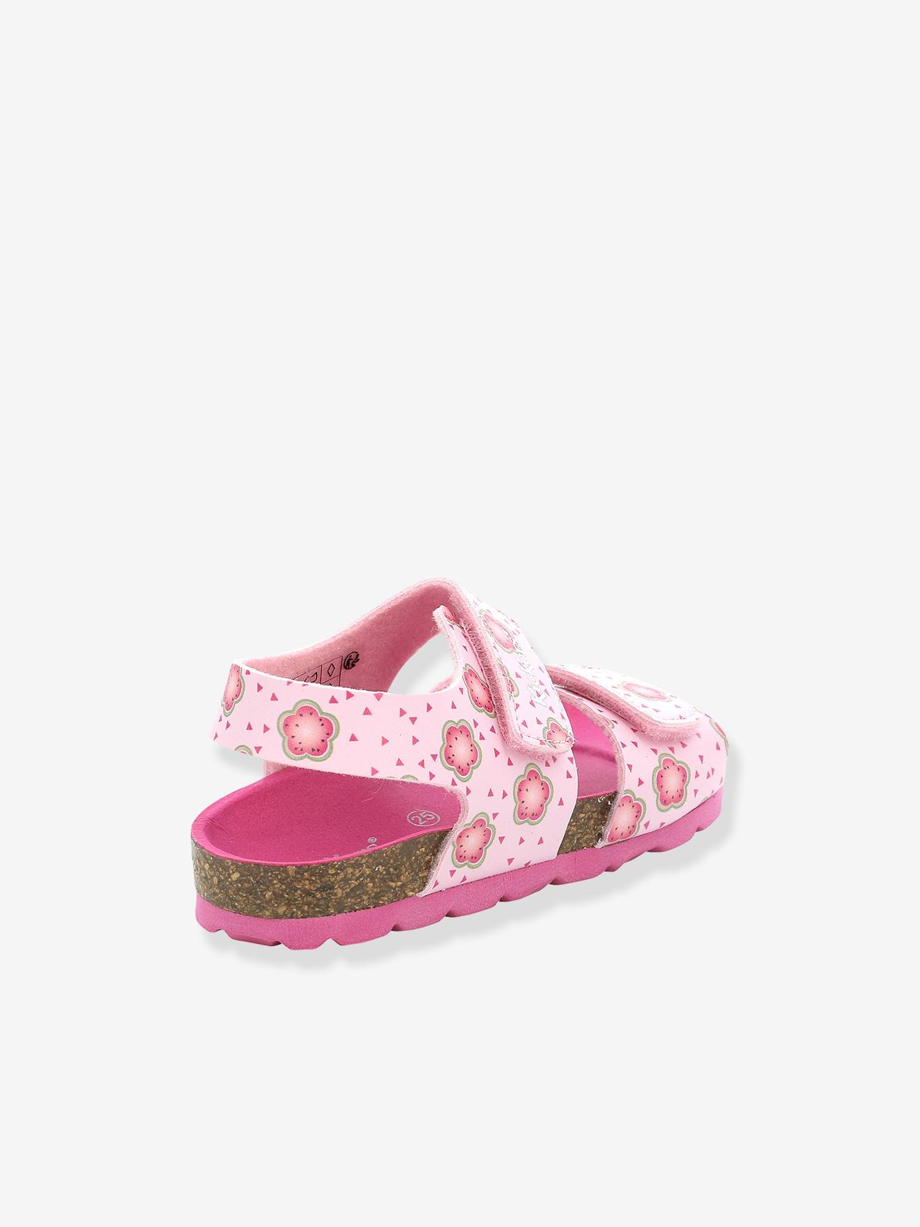 Kickers Mädchen Sandalen SUMMERKRO SUMMERKICK KICKERS - gelb geblümt