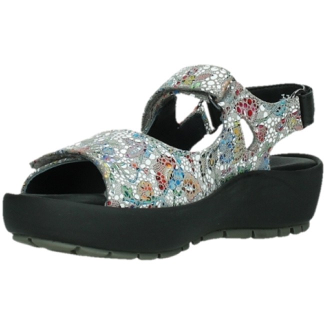 WOLKY Klassische Sandalen grau