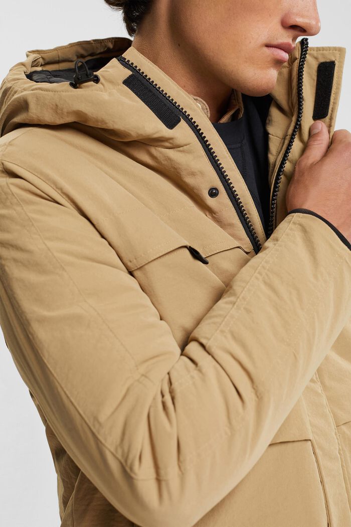 Jacke mit Tunnelzug-Kapuze