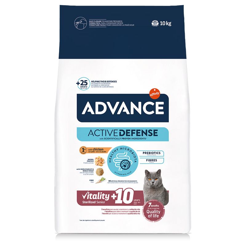 Advance Sterilized Senior +10 mit Huhn zu TOP-Preisen | bitiba.de