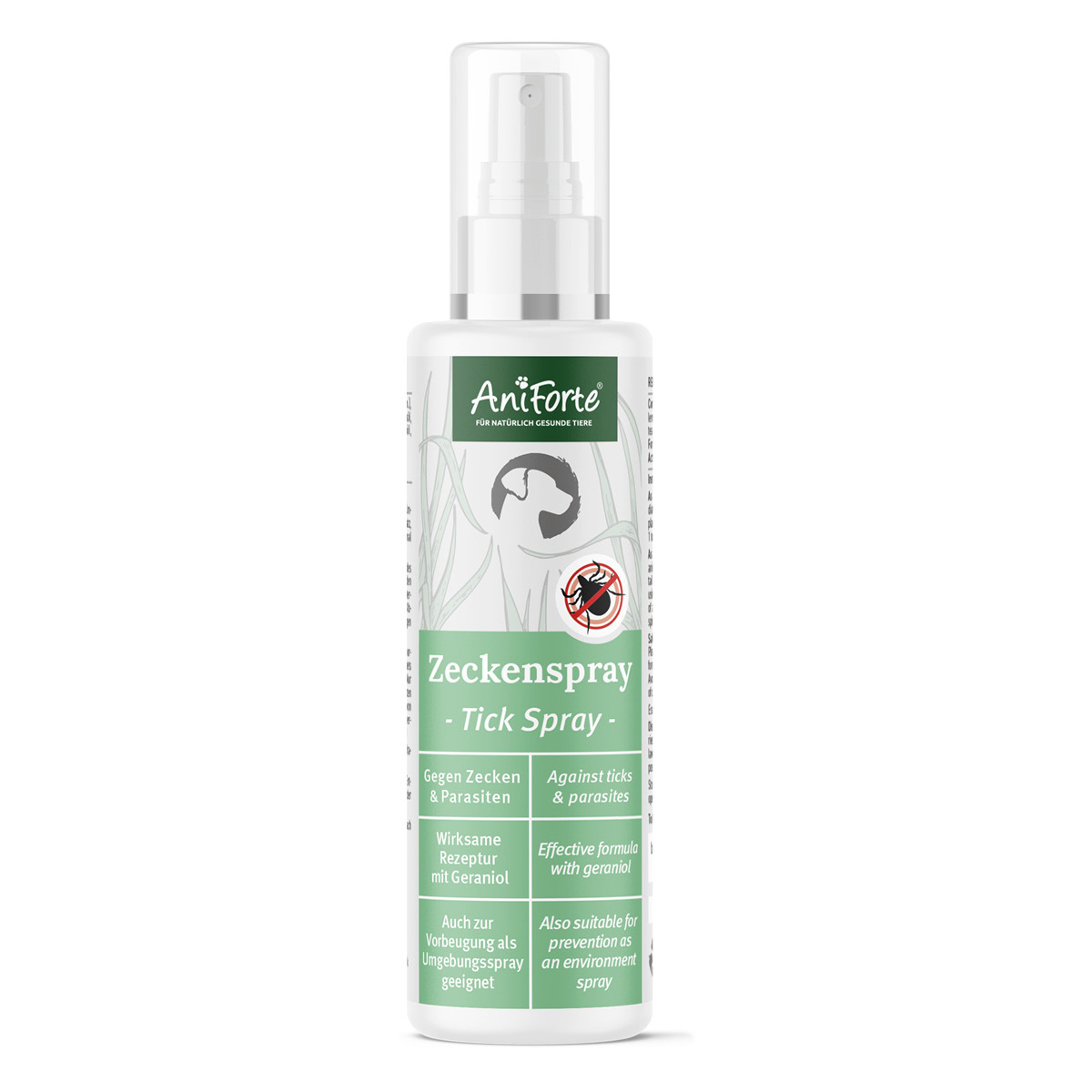 Aniforte Floh- & Zeckenmittel Aniforte Zeckenspray für Hunde 100ml