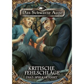 DSA5 Spielkartenset Kritische Offensiv-Fehlschläge (DE)