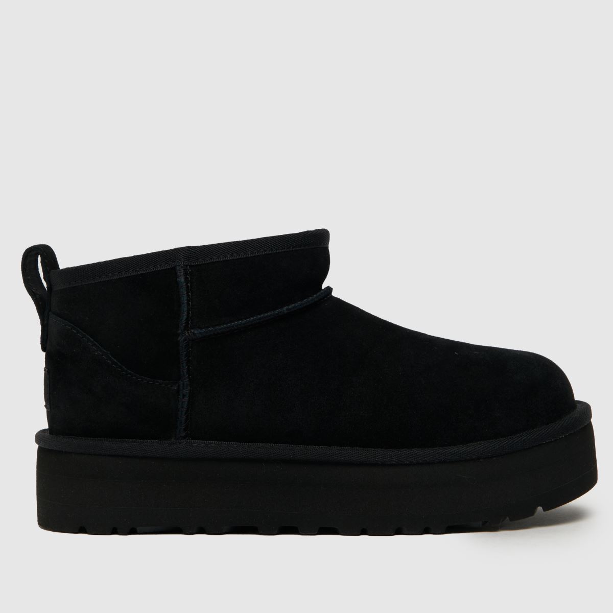 UGG fekete klasszikus ultra mini platform junior csizma
