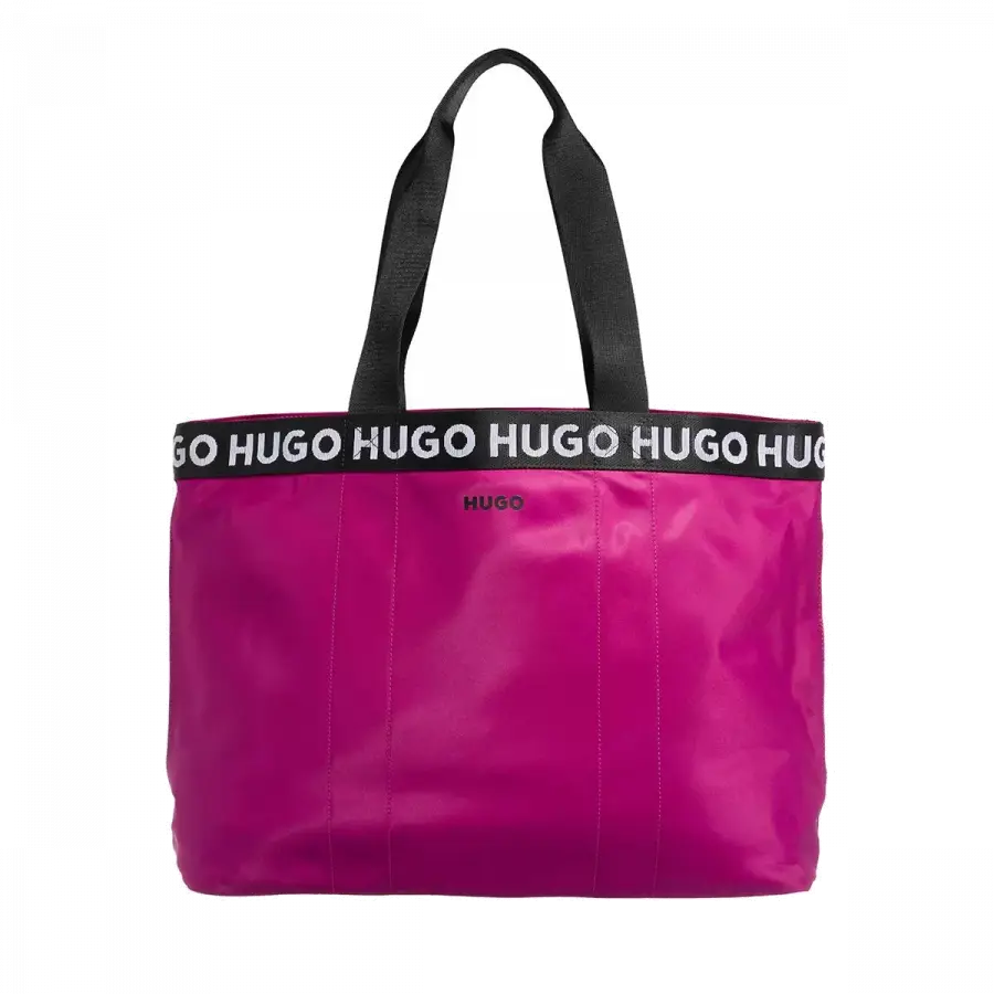 Hugo - Hugo Handle Bags Textil Pink - pink