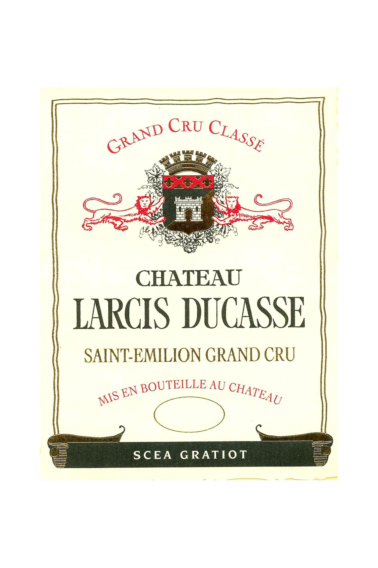 Château Larcis Ducasse Magnum 1985, Saint Emilion